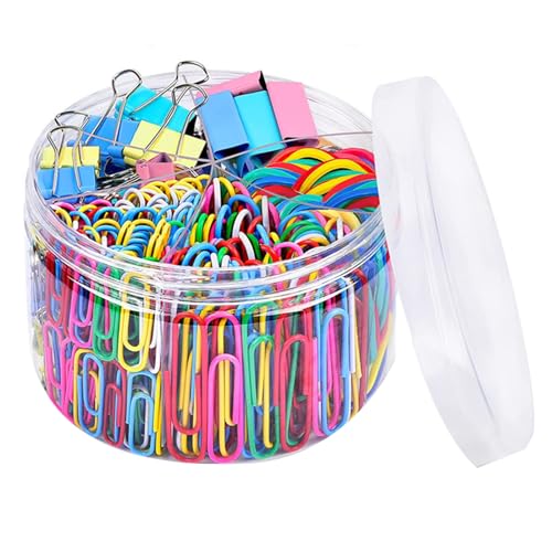Stifthalter Clips Metall Stift Clips Paper Clip Multifunktionaler Stifthalter Clips Lesezeichen & von Ruiogoe