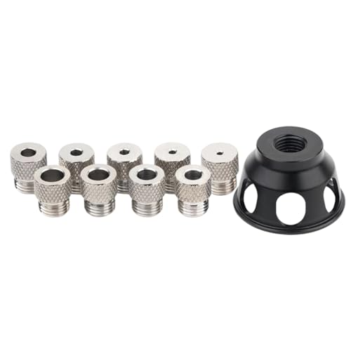 Vertikaler Holzbohrer Locator Set 2-10 Mm Aluminium Bohrer Ärmel Drill Guide Für Schrankherstellung Und Tischlerei Vertikaler Holzbohrer Locator Set 2-10 Mm Aluminium Bohrer Ärmel Drill Guide Für Schrankherstellung Und Tischlerei von Ruiogoe