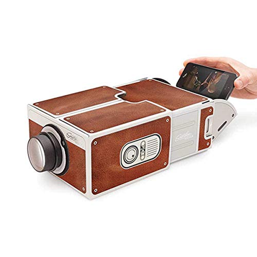 Ruiqas DIY Mini Smartphone Filmprojektor Portable Telefon Projektor Mobiltelefon Heimkino Kino von Ruiqas