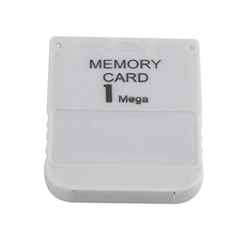 Ruitroliker 1Mb Memory Card for Playstation One PS1 Console White von Ruitroliker