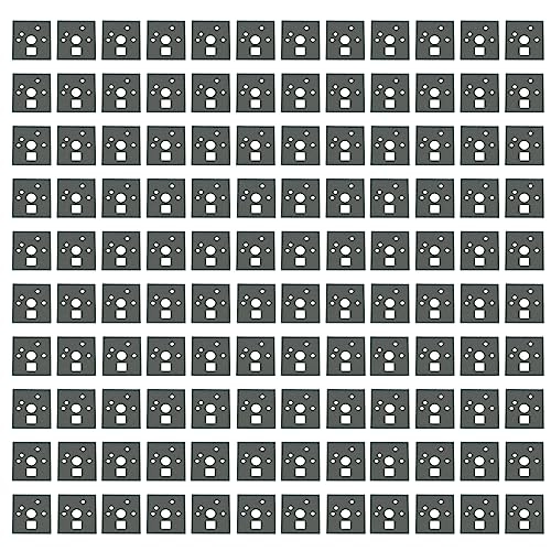 Ruiwaer 120PCS Schwarz PORON Tastatur Schalter Pads Poron Schaum Tastatur Switch Film Poron Switch Pads Switch Film Switch Pads für Hot Swap Tastatur Ruiwaer 120PCS Schwarz PORON Tastatur Schalter Pads Poron Schaum Tastatur Switch Film Poron Switch Pads Switch Film Switch Pads für Hot Swap Tastatur von Ruiwaer