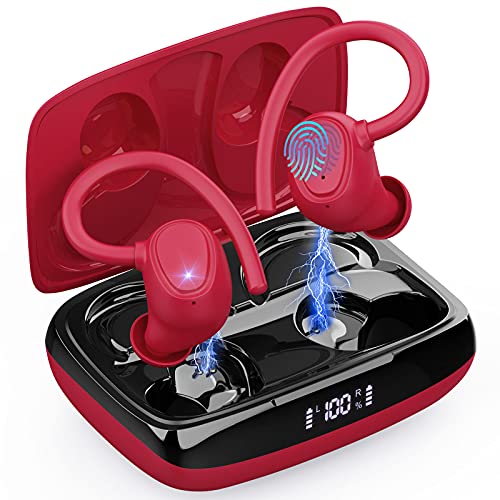 Rulefiss Bluetooth Kopfhörer Sport, Kopfhörer Kabellos Bluetooth, HiFi Stereo Tiefer Bass Rulefiss Bluetooth Kopfhörer Sport, Kopfhörer Kabellos Bluetooth, HiFi Stereo Tiefer Bass von Rulefiss