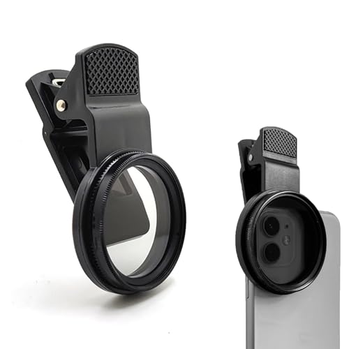 52mm CPL-Objektivfilter mit Clip, Handy Kamera Objektiv Filter Clip On Handy Kamera Objektiv Filter Kit Slim Zirkularer Polfilter CPL Filter für Handykamera Beseitigung von Reflexionen (Set A) 52mm CPL-Objektivfilter mit Clip, Handy Kamera Objektiv Filter Clip On Handy Kamera Objektiv Filter Kit Slim Zirkularer Polfilter CPL Filter für Handykamera Beseitigung von Reflexionen (Set A) von Rumgug