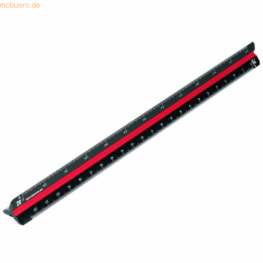 Rumold Dreikantmaßstab 30 cm 154 architect 1 schwarz Rumold Dreikantmaßstab 30 cm 154 architect 1 schwarz von Rumold