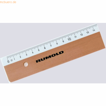 Rumold Holzlineal Buche 30 cm von Rumold
