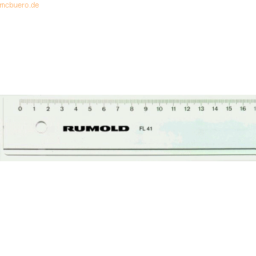 Rumold Lineal Kunststoff leicht getönt 50cm von Rumold