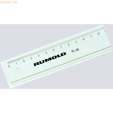 Rumold Lineal Kunststoff transparent 30 cm von Rumold