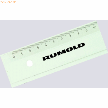 Rumold Lineal Kunststoff transparent 30 cm von Rumold