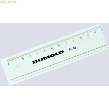 Rumold Lineal Kunststoff transparent 40 cm von Rumold