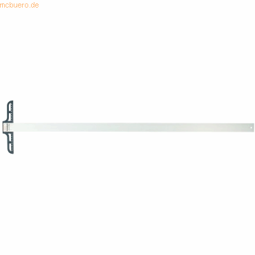 Rumold Präzisions-Zeichenschiene Stahl mit Teilung 100cm von Rumold