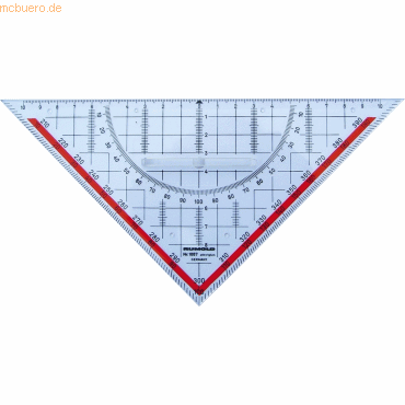 Rumold TZ-Dreieck 22,5cm Acryl transparent mit festem Griff von Rumold