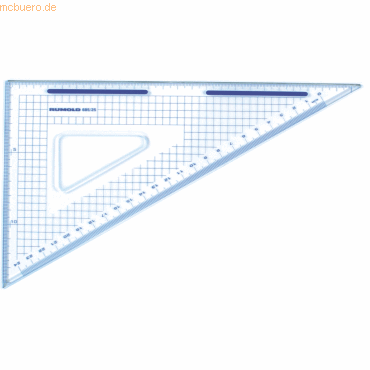 Rumold Zeichendreieck 60 Grad 25cm transparent von Rumold