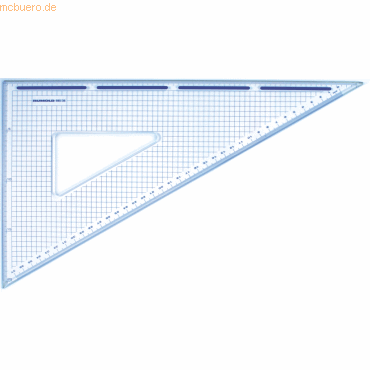 Rumold Zeichendreieck 60 Grad 36cm transparent von Rumold