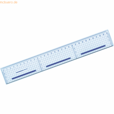 Rumold Zeichenlineal Grid mit Stahlkante 30cm von Rumold