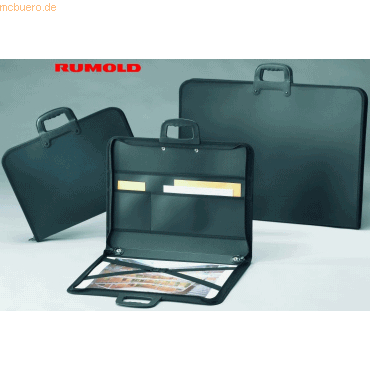 Rumold Zeichentasche Duo A3 schwarz von Rumold