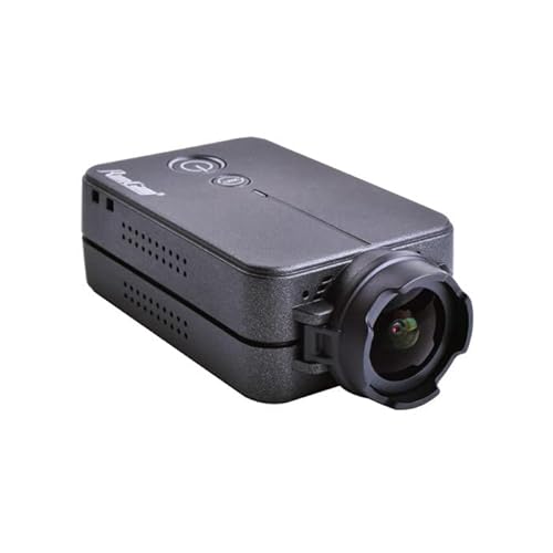 RunCam 2 WiFi Action Kamera 1080P60fps Mini Sport Action Cam mit austauschbarem Akku, Outdoor Sport Drone Shooting Video Kamera Rekorder für FPV RC Drone, Niedrige Latenzzeit/NTSC/PAL Umschaltbar von RunCam