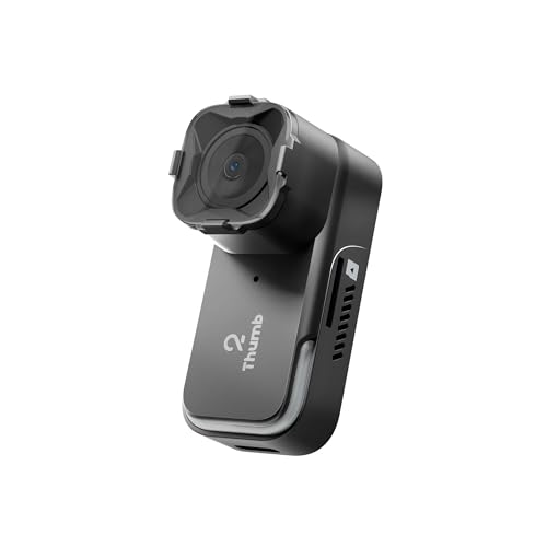RunCam Thumb 2 FPV Mini-Actionkamera 4K60FPS 27g Fernbedienung-Aufnahme mit Gyroflow-Stabilisierung ND-Filter für FPV-Drohne Cinewhoop Flugzeug RC-Auto (Thumb 2+ND-Filter-Set) von RunCam