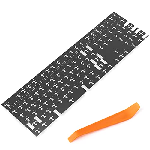 RUNJRX Poron Tastaturschalter-Pads, 1 mm, 104 (108) Layout-Down-Licht-Position für individuelle Tastatur von RunJRX