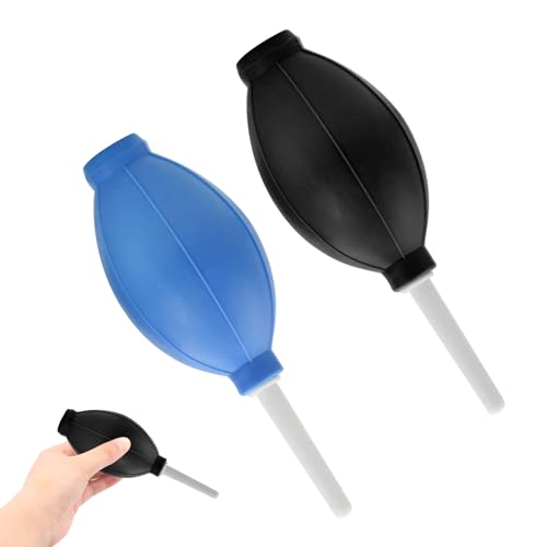 Blasebalg Dust Blower, 2 Stücke Blasebalg Kamera, 15CM Weicher Gummi-Luftgebläse Geeignet für Kamera Objektive Sensor Tastatur Smartphone von Rundago