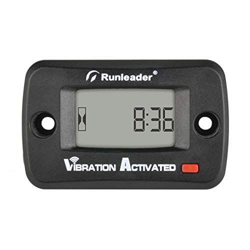 Runleader Digital Wireless-Stundenzähler, vibrationsaktiviert, Wartungserinnerung, rücksetzbarer Job-Timer, Abschalten der Benutzersperre, Verwendung für den Motor Runleader Digital Wireless-Stundenzähler, vibrationsaktiviert, Wartungserinnerung, rücksetzbarer Job-Timer, Abschalten der Benutzersperre, Verwendung für den Motor von Runleader