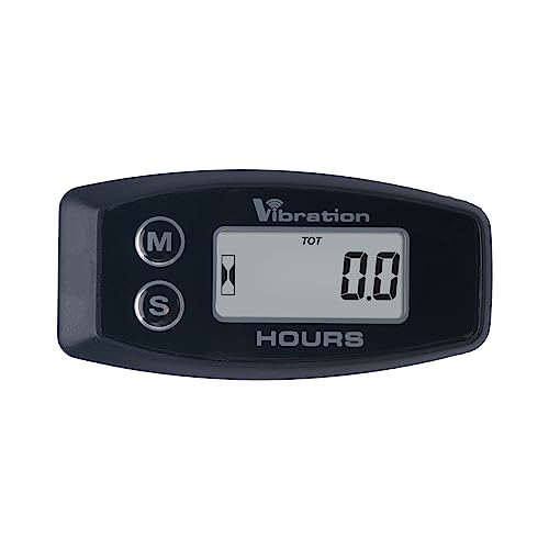 Runleader RL-HM015B Kabelloser Stundenzähler mit eigener Stromversorgung, vibrationsaktiviert, Enthält Stundenzähler, 2 Service-Timer, 2 rücksetzbare Job-Timer, Sperrfunktion, Abschaltfunktion und wasserdichtes Design Runleader RL-HM015B Kabelloser Stundenzähler mit eigener Stromversorgung, vibrationsaktiviert, Enthält Stundenzähler, 2 Service-Timer, 2 rücksetzbare Job-Timer, Sperrfunktion, Abschaltfunktion und wasserdichtes Design von Runleader