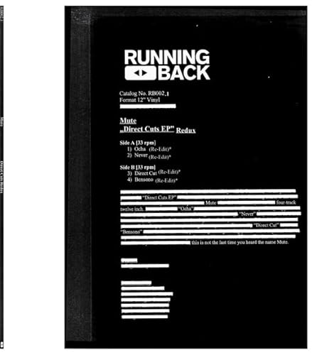 Direct Cuts (Redux) [Vinyl LP] von Running Back
