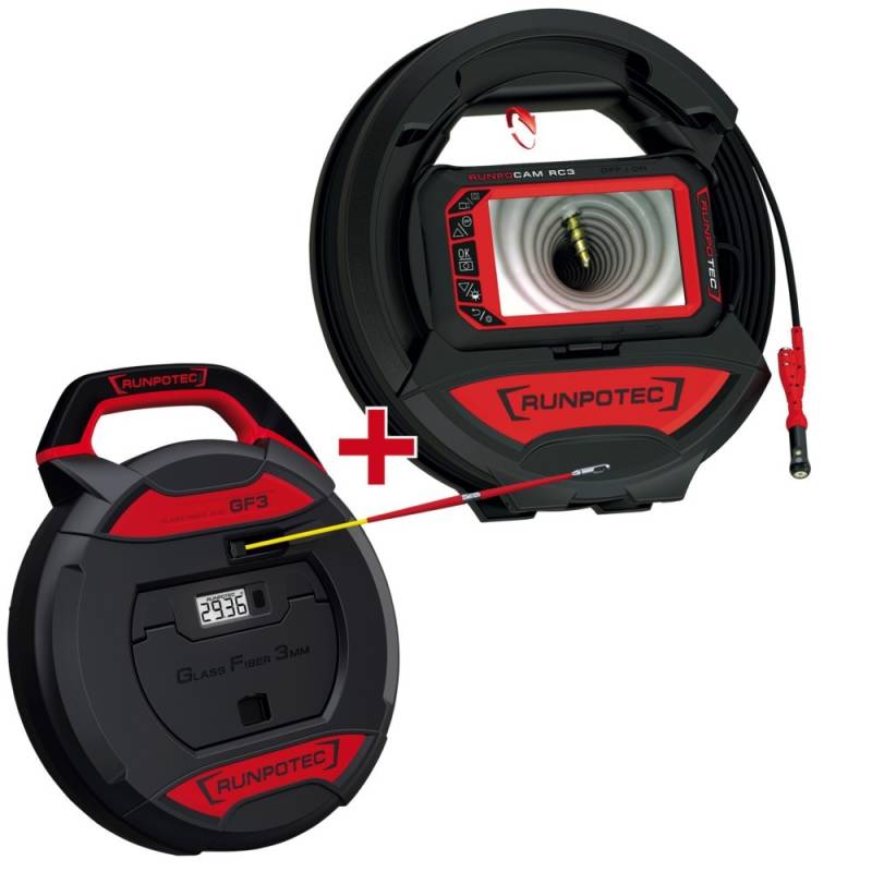 Runpotec RC3 Inspektionskamera -15m 11150 von Runpotec
