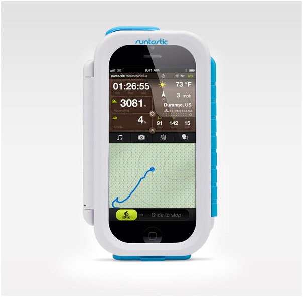 Bike Case for iPhone Schutz-/Design-Cover weiß von Runtastic