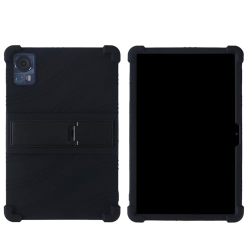Runxingfu Hüllen für DOOGEE T20 Mini - Ultra Schlank Silikon Schützende Hülle Stoßfest Gehäuse mit Klappbar Ständer für DOOGEE T20 Mini Tablet 8.4 Zoll von Runxingfu