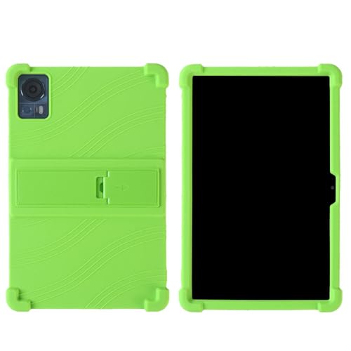 Runxingfu Hüllen für DOOGEE T20 Mini - Ultra Schlank Silikon Schützende Hülle Stoßfest Gehäuse mit Klappbar Ständer für DOOGEE T20 Mini Tablet 8.4 Zoll von Runxingfu