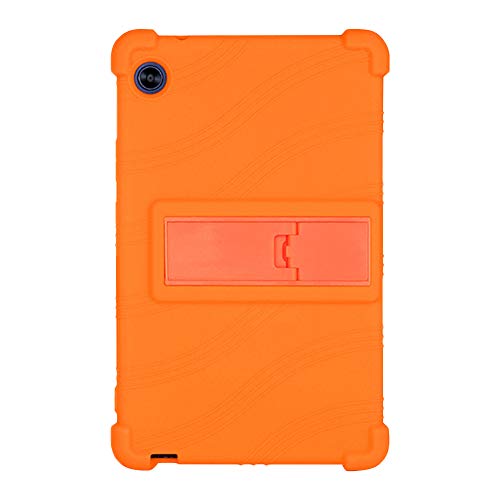 Runxingfu Schlagfest Stand Silikon Weich Skin Stoßfest Schützend Abdeckung Hüllen Hülle für Huawei MatePad T8 2020 KOB2-L09/W09 8,0 Zoll Tablet von Runxingfu