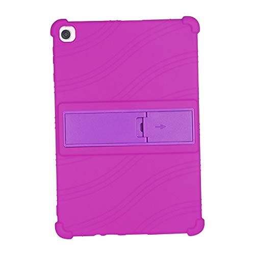 Runxingfu Schlagfest Stand Silikon Weich Skin Stoßfest Schützend Abdeckung Hüllen Hülle für Huawei MediaPad T2 AGS3-W00D 10,1 Zoll Tablet von Runxingfu