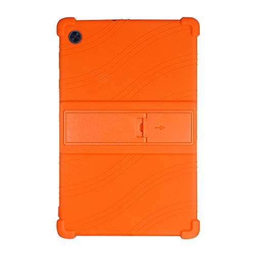 Runxingfu Schlagfest Stand Silikon Weich Skin Stoßfest Schützend Abdeckung Hüllen Hülle für Lenovo Tab M10 Plus 10.3 Zoll TB-X606F/X Tablet von Runxingfu