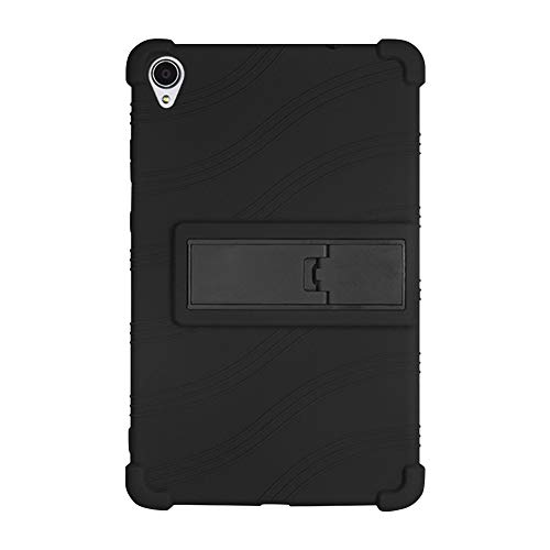 Runxingfu Schlagfest Stand Silikon Weich Skin Stoßfest Schützend Abdeckung Hüllen Hülle für Lenovo Tab M8 FHD HD M8FHD M8HD 8 Zoll TB8705 TB8505 2019 Tablet von Runxingfu