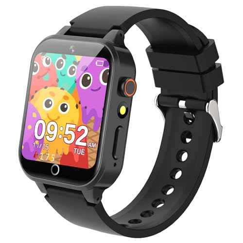Ruopoem Smartwatch Kinder, Kinder Smartwatch mit 26 Spiele Kamera Musik Video Schrittzähler Hörbuch Wecker HD Touchscreen, Smart Watch Kinderuhr Geschenke für Mädchen Junge Student 4-12 Ruopoem Smartwatch Kinder, Kinder Smartwatch mit 26 Spiele Kamera Musik Video Schrittzähler Hörbuch Wecker HD Touchscreen, Smart Watch Kinderuhr Geschenke für Mädchen Junge Student 4-12 von Ruopoem