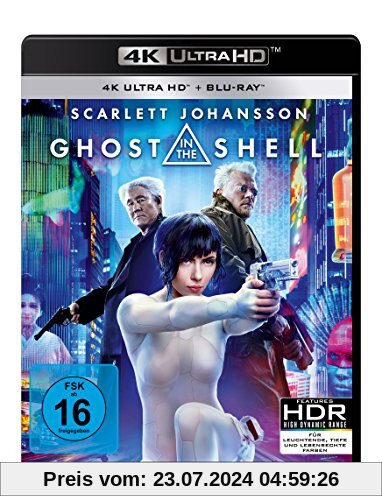 Ghost in the Shell  (4K Ultra HD) (+ Blu-ray) von Rupert Sanders