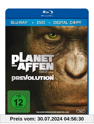 Planet der Affen: Prevolution (+ DVD + Digital Copy) [Blu-ray] von Rupert Wyatt