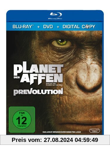 Planet der Affen: Prevolution (+ DVD + Digital Copy) [Blu-ray] von Rupert Wyatt