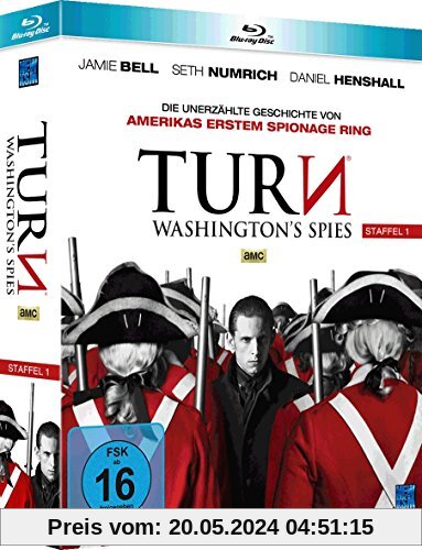 Turn - Washington's Spies Staffel 1 [AMC] (Episode 1-10 im 4 Disc Set) [Blu-ray] von Rupert Wyatt