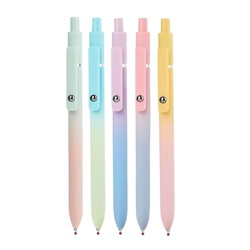 Neutraler Gelschreiber, Push-Up-Notizen, Schreibstifte, Mehrzweck-Gel-Tinte, Journaling-Kugelschreiber, Schulbedarf für Familie, Freunde, Kollegen, Lehrer von Rurunklee