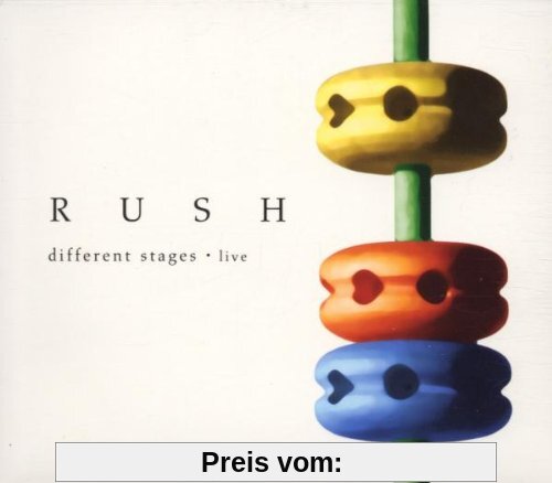 Different Stages-Live von Rush