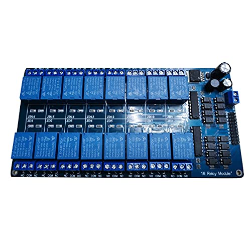 Ruspela 5V/12V 4-8-16 Channel Relay Module Arduino Raspberry PI ARM AVR DSP PIC 16CH 12V von Ruspela