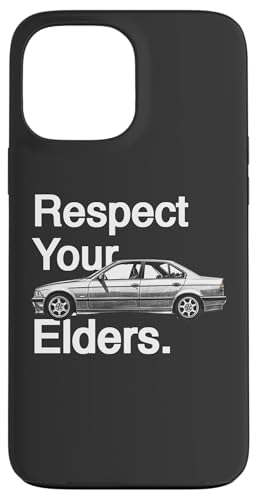 Respektiere deine Ältesten Vintage Euro E36 Hülle für iPhone 13 Pro Max von Russ Designs