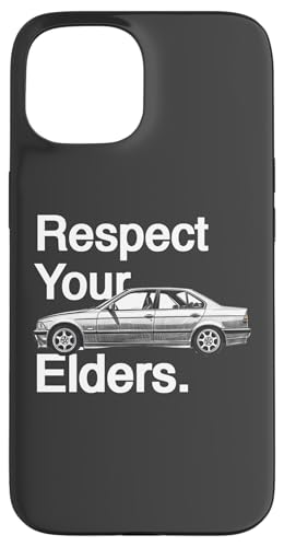 Respektiere deine Ältesten Vintage Euro E36 Hülle für iPhone 15 Respektiere deine Ältesten Vintage Euro E36 Hülle für iPhone 15 von Russ Designs
