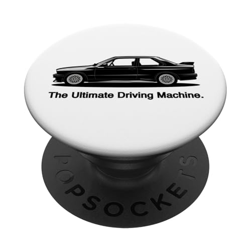 Ultimative Fahrmaschine Vintage Euro E Thirty M Three PopSockets Klebender PopGrip von Russ Designs