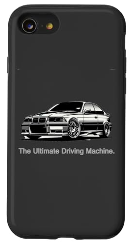 Ultimative Fahrmaschine Vintage Euro E36 Hülle für iPhone SE (2020) / 7 / 8 von Russ Designs
