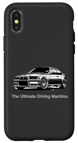 Ultimative Fahrmaschine Vintage Euro E36 Hülle für iPhone X/XS Ultimative Fahrmaschine Vintage Euro E36 Hülle für iPhone X/XS von Russ Designs