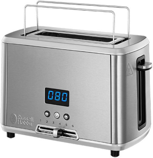 Compact Home Mini Toaster 24200-56 edelstahl von Russell Hobbs