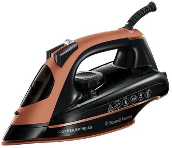 Copper Express Dampfbügeleisen schwarz/kupfer Copper Express Dampfbügeleisen schwarz/kupfer von Russell Hobbs