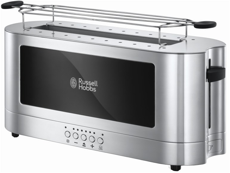 Elegance Langschlitz-Toaster edelstahl/schwarz von Russell Hobbs